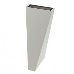 Aplica LED 6W Corp Gri Alb Cald