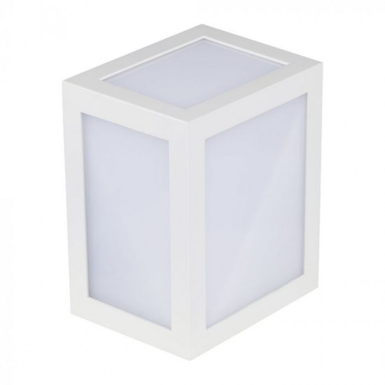 Aplica LED 12W patrata Corp Alb lumina neutra