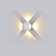 Aplica LED 4W glob Corp Alb Alb Cald
