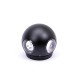 Aplica LED 4W glob Corp Negru Alb Cald