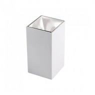 Plafoniera patrata suport GU10 corp alb reflector alb