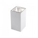 Plafoniera patrata suport GU10 corp alb reflector alb