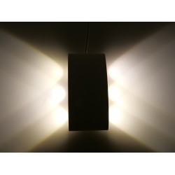 Aplica LED 6W iluminare sus jos Corp Alb Alb Cald