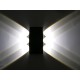 Aplica LED 6W iluminare sus jos Corp Negru Alb Neutru