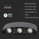 Aplica LED 6W iluminare sus jos Corp Negru Alb Neutru