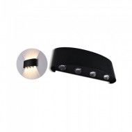 Aplica LED 8W iluminare sus jos Corp Negru Alb Neutru