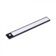 Aplica LED pentru mobilier 1.5W Cabinet corp aluminiu negru 300mm cu senzor PIR functie automata si incarcare USB IP20