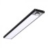 Aplica LED pentru mobilier 1.5W Cabinet corp aluminiu negru 300mm cu senzor PIR functie automata si incarcare USB IP20