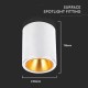 Plafoniera rotunda 118mm soclu GU10 corp alb reflector auriu IP20
