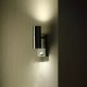 Suport de Perete 2xGU10 din Otel cu senzor de miscare