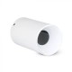 Plafoniera rotunda suport GU10 corp alb reflector alb