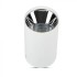Plafoniera rotunda suport GU10 corp alb reflector crom