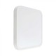 Plafoniera LED patrata 24W rama alba IP44