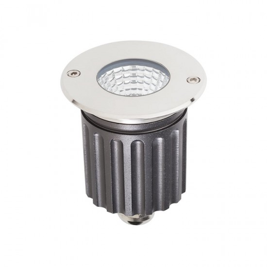 Spot LED etans 6W XGROUND rotund cu montaj ingropat in pardoseala UGR<7