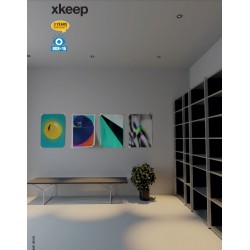 Spot LED 3W rotund XKEEP 36mm corp alb 30 grade CRI90 UGR<16 IP20