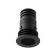 Spot LED 1W 3V DC rotund XNANO 12mm corp negru 50 grade CRI85 lumina calda IP44