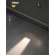 Spot LED XSIGN 3W incastrat in perete dreptunghiular alb sablat IP20