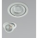 Spot LED 15W rotund orientabil XDOWN alb 105mm 38 grade CRI90 UGR<16 IP20
