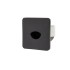 Spot LED XCROSS 3W incastrat in perete patrat alb negru CRI95 IP20