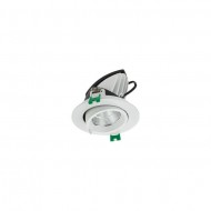 Spot LED 15W rotund orientabil XDOWN alb 105mm 38 grade CRI90 UGR<16 IP20