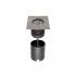 Spot LED etans 15W XGROUND patrat cu montaj ingropat in pardoseala UGR<16 IK09 IP67
