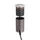 Spot LED etans 10W XGROUND rotund 3 grade cu montaj ingropat in pardoseala UGR<16 IK08 IP67