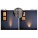 Spot LED etans 8W XGROUND rotund unghi reglabil 15-50 de grade cu montaj ingropat in pardoseala UGR<10 IK08 IP67