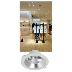 Spot LED etans 15W rotund XMASK CCT 145mm 60 grade CRI90 UGR<19 IP54
