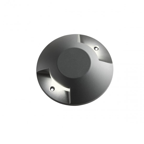 Spot LED etans 12W XPUCK bidirectional cu montaj aparent pentru pardoseala alb cald