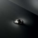 Spot LED etans 1.7W WAY bidirectional rotund cu montaj ingropat in pardoseala IK10 IP67 negru