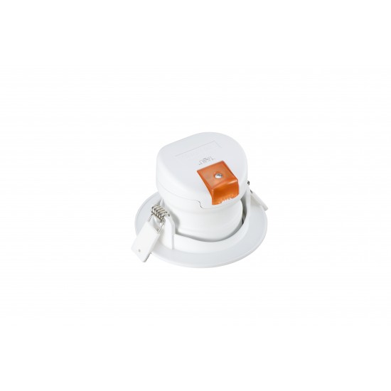 Spot LED dimabil 10W Rotund SCHRACK Piko Alb 40 de grade Alb Cald