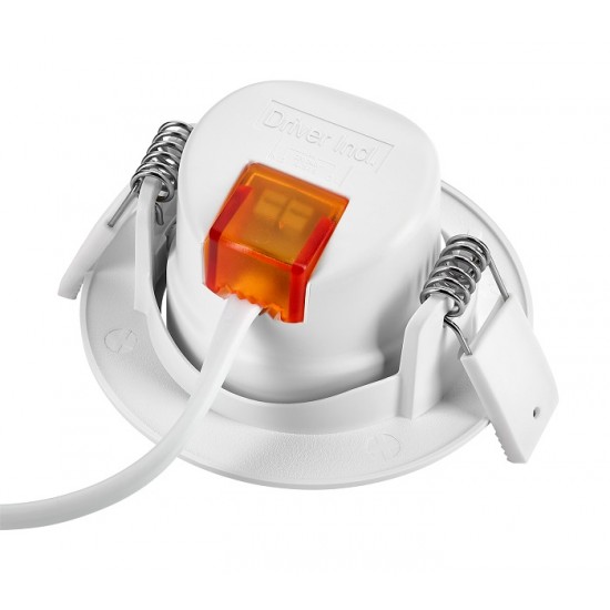 Spot LED 6.5W Rotund SCHRACK Piko Alb 40 de grade Alb Cald