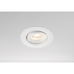 Spot LED 6.5W Rotund SCHRACK Piko Alb 40 de grade Alb Cald