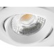 Spot LED dimabil 10W Rotund SCHRACK Piko Alb 40 de grade Alb Cald