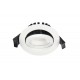 Spot LED dimabil 8W Punto Schrack rotund orientabil alb 80mm 36 grade IP65 IP20