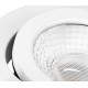 Spot LED dimabil 8W Punto Schrack rotund orientabil alb 80mm 36 grade IP65 IP20