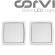 Spot LED Corvi 15W Flat 6S patrat Dimabil Alb Neutru