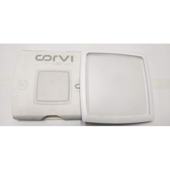 Spot LED Corvi 15W Flat 6S patrat Dimabil Alb Neutru