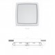 Spot LED Corvi 15W Flat 6S patrat Dimabil Alb Neutru