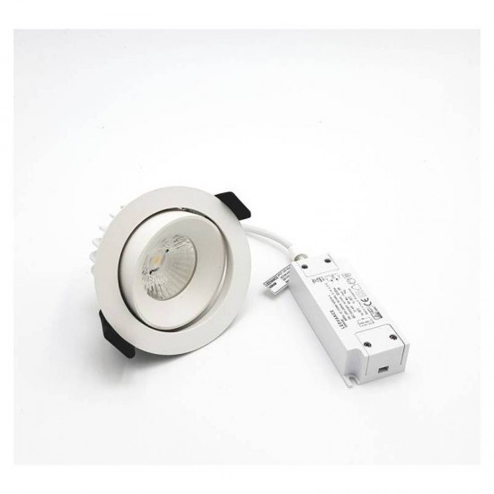 Spot LED orientabil rotund 6.5W LEDVANCE 36 de grade Alb Cald