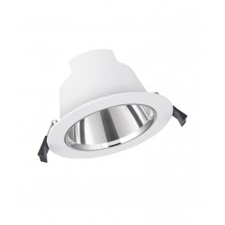 Spot LED etans 13W LEDVANCE Downlight Comfort CCT 130mm corp alb 60 de grade IP54