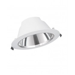 Spot LED etans 20W LEDVANCE Downlight Comfort CCT 205mm corp alb 60 de grade IP54