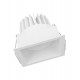 Spot LED 8W LEDVANCE orientabil patrat 90mm corp negru alb 36 grade IP20