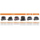 Spot LED dimabil 8W LEDVANCE rotund SP FIX PS DIM 81mm corp alb 36 grade CRI90 IP44