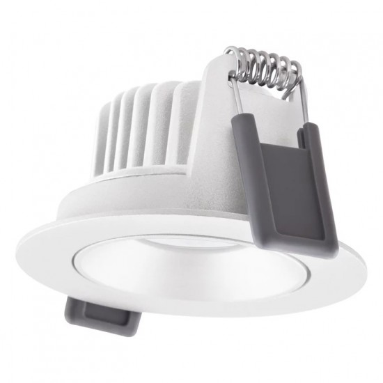 Spot LED dimabil 8W LEDVANCE orientabil rotund SP ADJ PS DIM 81mm corp alb 36 grade CRI90 IP20