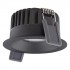 Spot LED dimabil 8W LEDVANCE rotund SP FIX PS DIM 81mm corp negru 36 grade CRI90 IP44