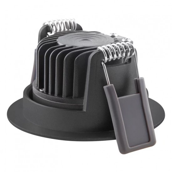 Spot LED dimabil 8W LEDVANCE orientabil rotund SP AIR ADJ DIM 81mm corp negru 36 grade CRI90 IP20