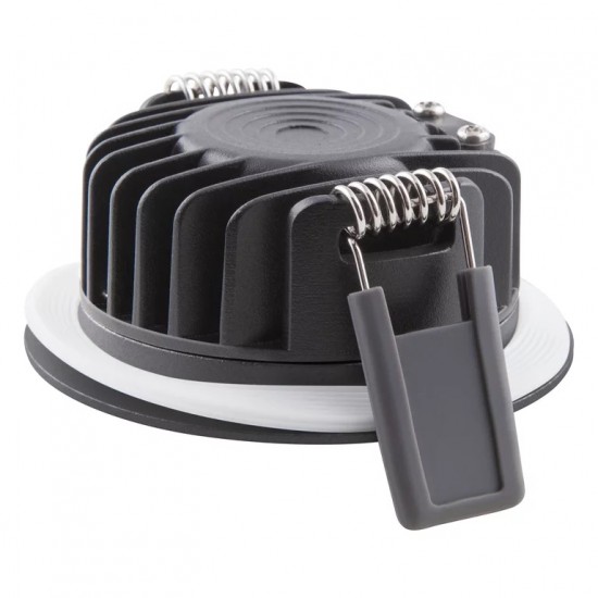 Spot LED dimabil 6W LEDVANCE rotund SP AIR FIX P DIM 81mm corp negru 36 grade CRI90 IP65