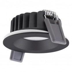 Spot LED dimabil 6W LEDVANCE rotund SP AIR FIX P DIM 81mm corp negru 36 grade CRI90 IP65