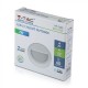 Spot LED etans 2W pentru scari rotund Corp Alb Alb Neutru